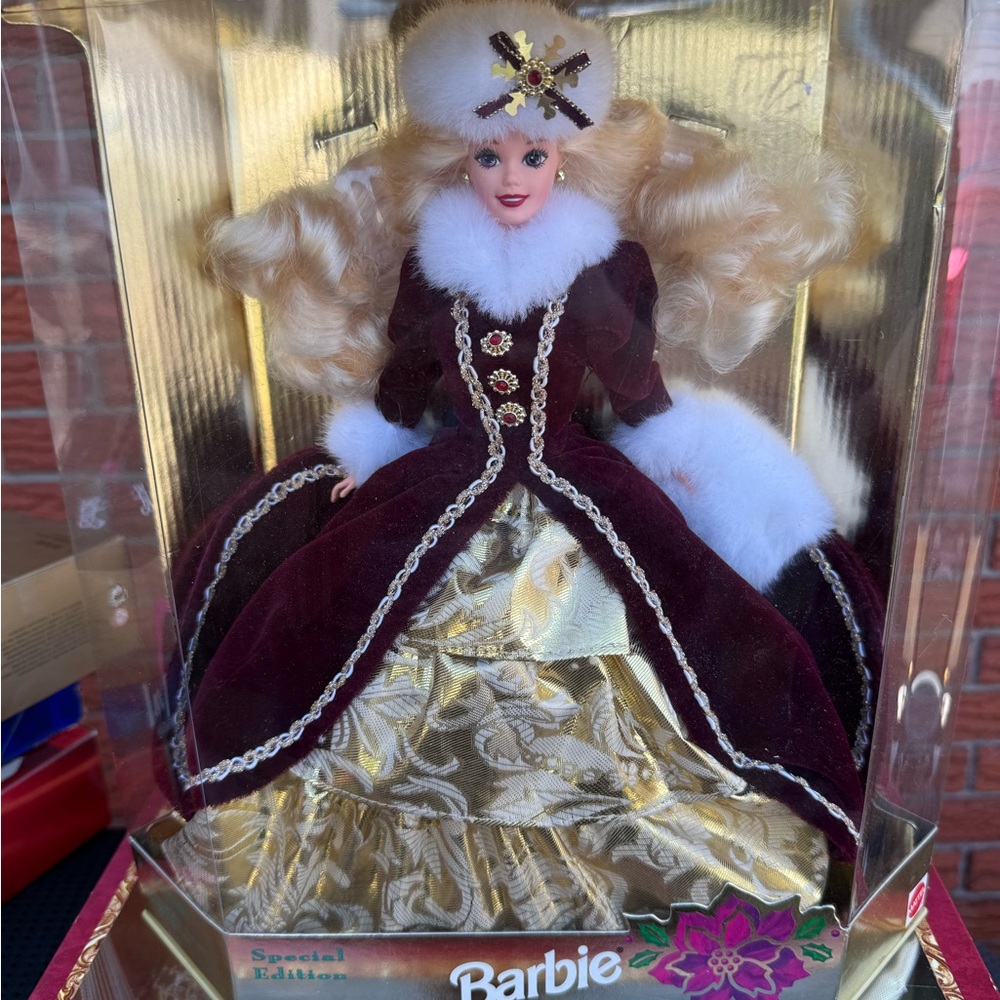 Happy Holidays Barbie.